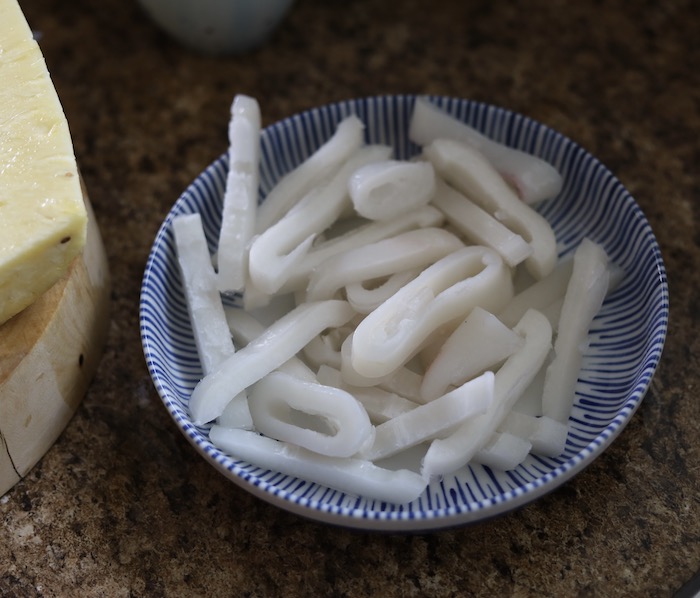 Cut Squid