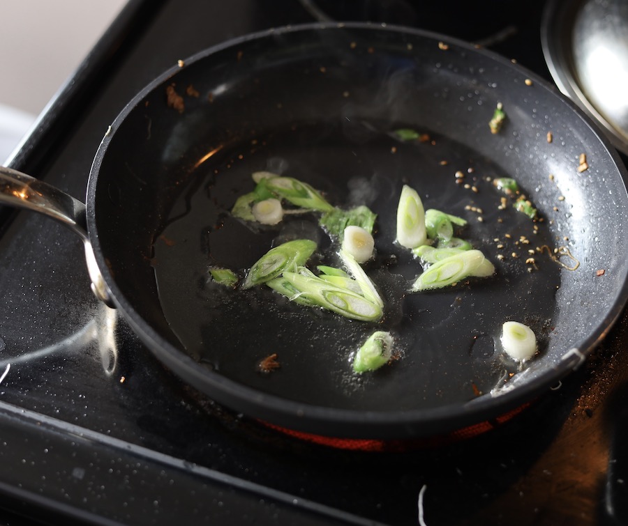 Fry Green Onion
