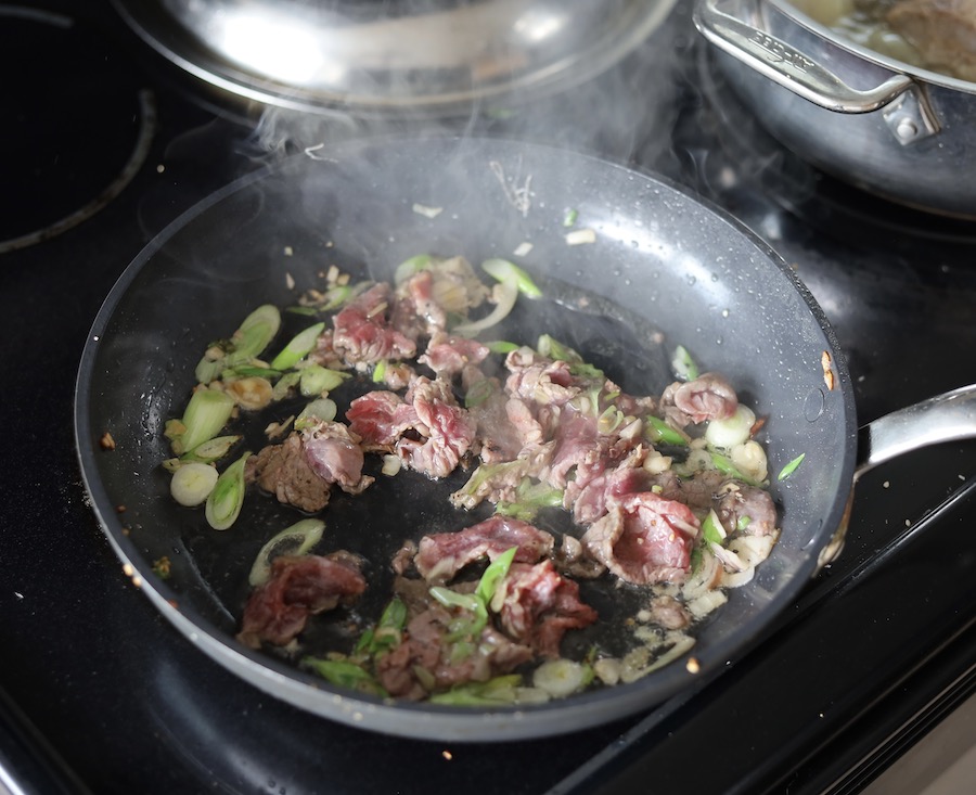 Add Sliced Beef