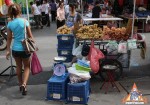 Young Lady Sells Fresh Longan