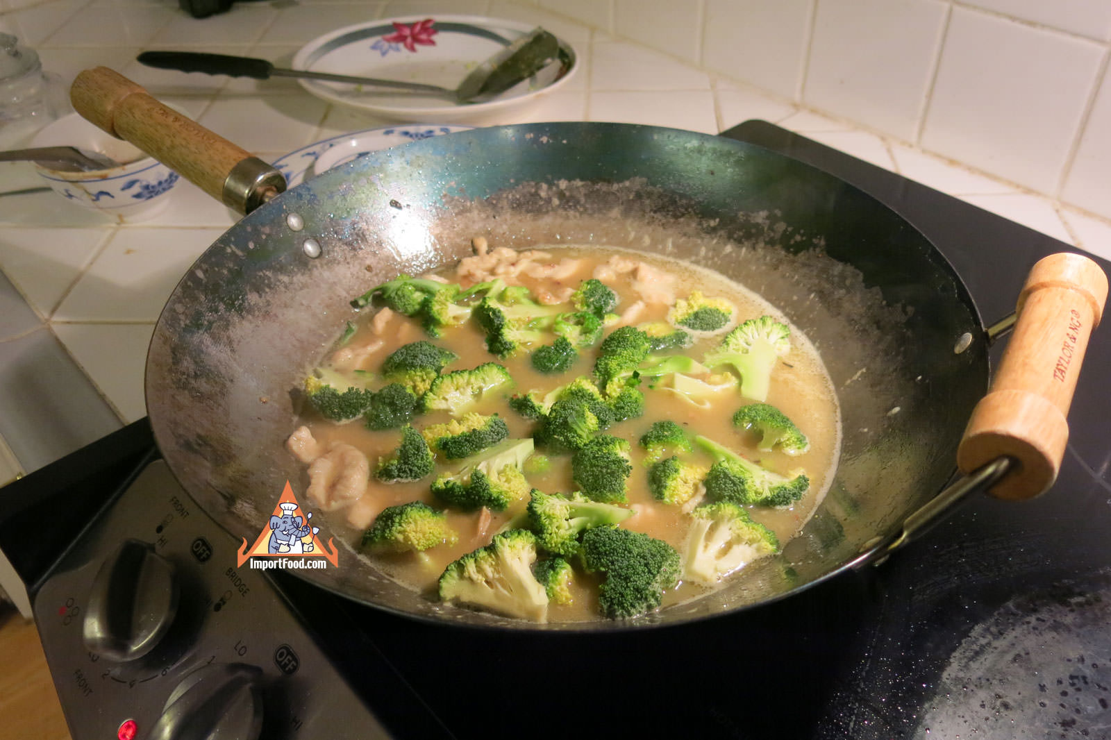 Add greens