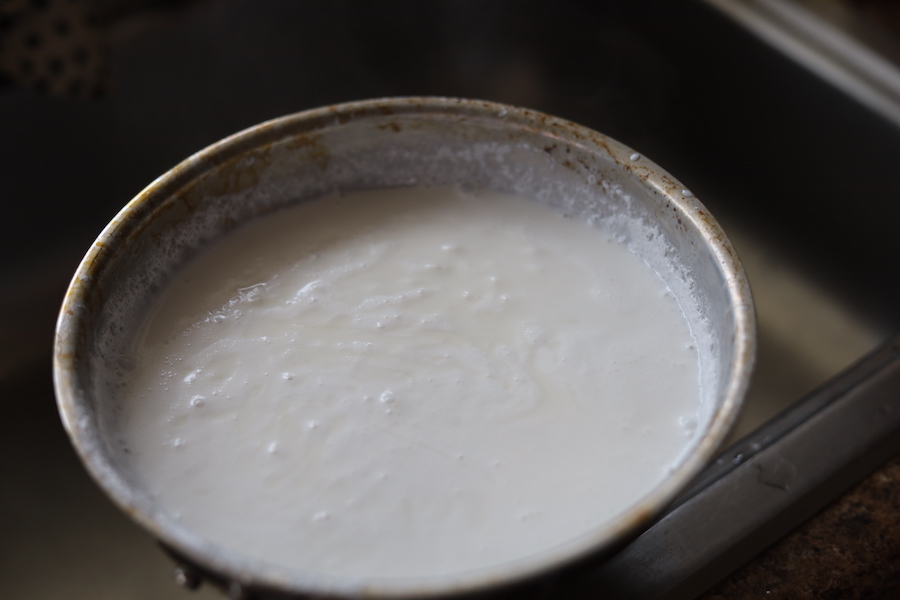 Prepare Coconut Sauce
