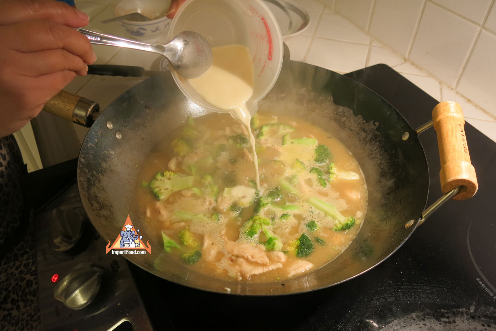 Thicken with tapioca