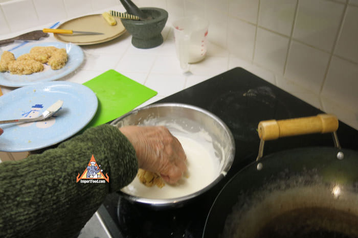 Dip Into Batter