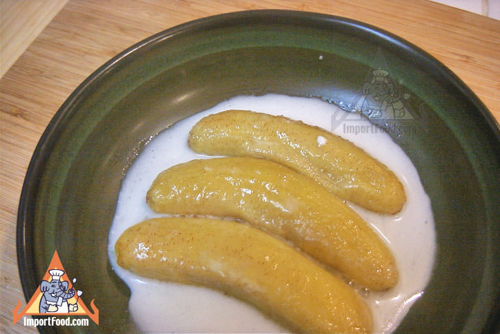 Candied bananas kluay cheuam