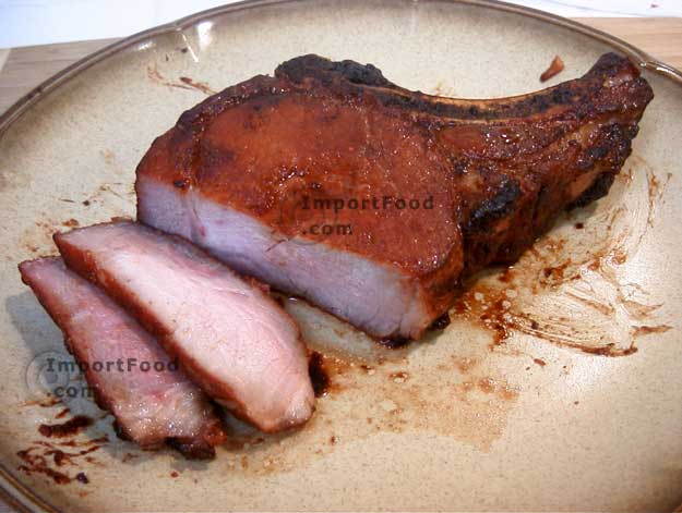 Chinese style red pork