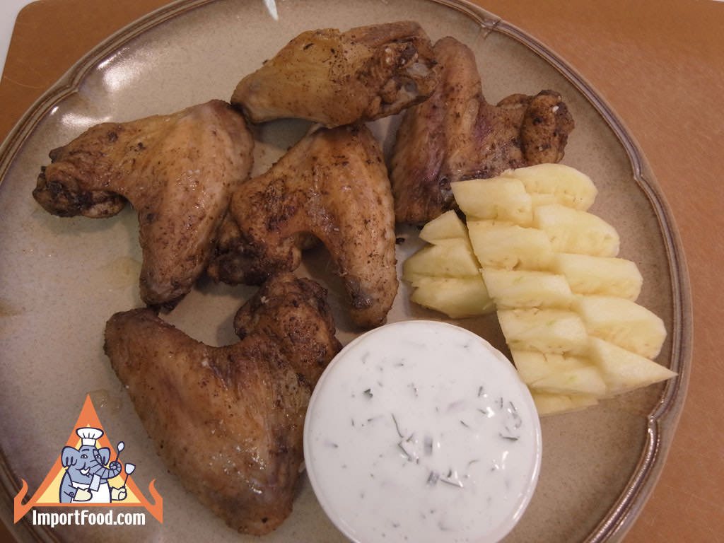 Five spice chicken wings