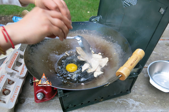 Fry Chicken Egg