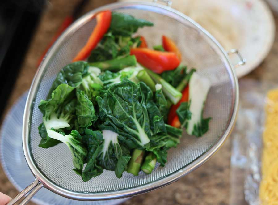 Blanch Vegetables