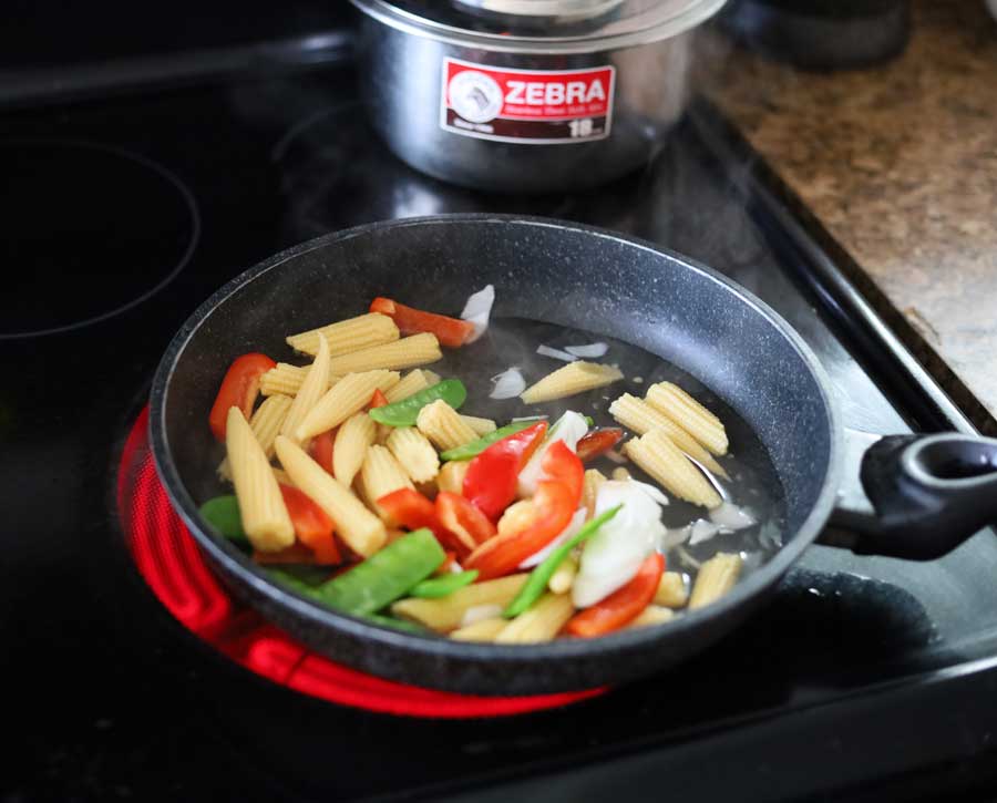 Blanch Vegetables