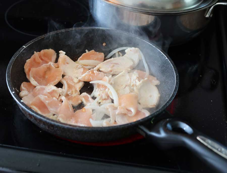 Fry Chicken Ginger