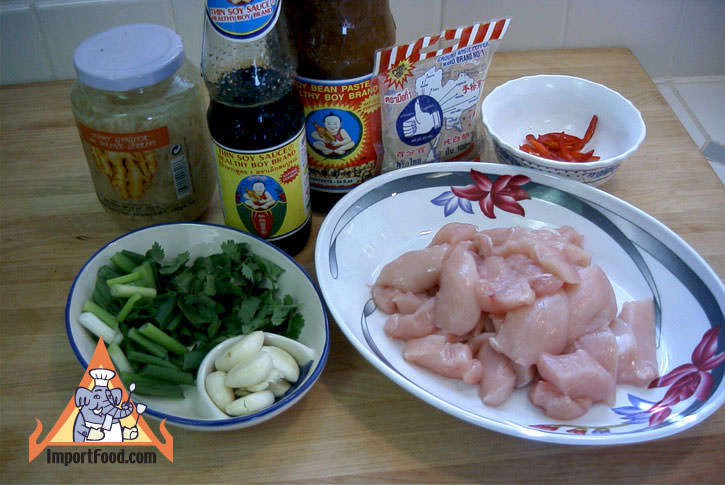 Ingredients ready