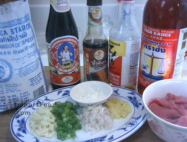 Ingredients ready