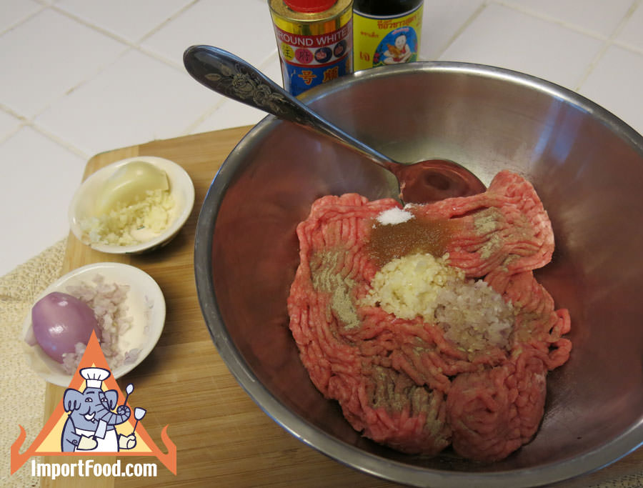 Meat filling