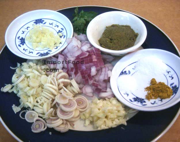 Prepared ingredients