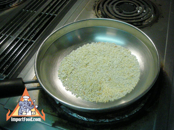 Preparing khao koor