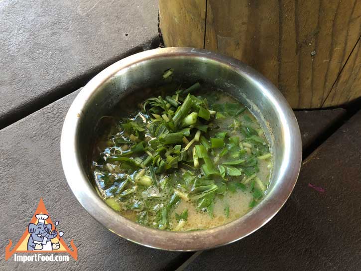 Serve With Greens