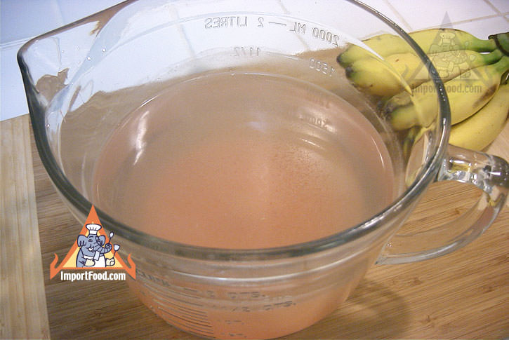 slaked lime water