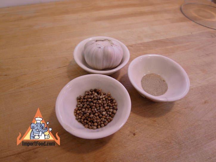 Spices for the marinade