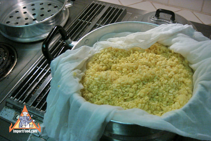 Steaming the mungbean