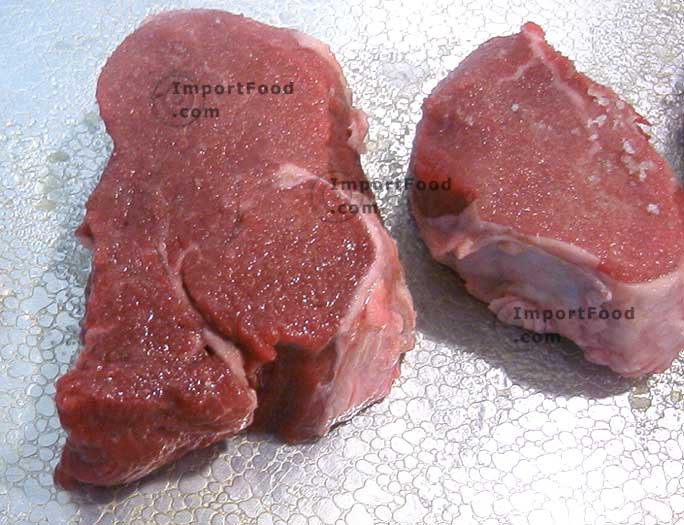 Tenderloin with salt sugar rub