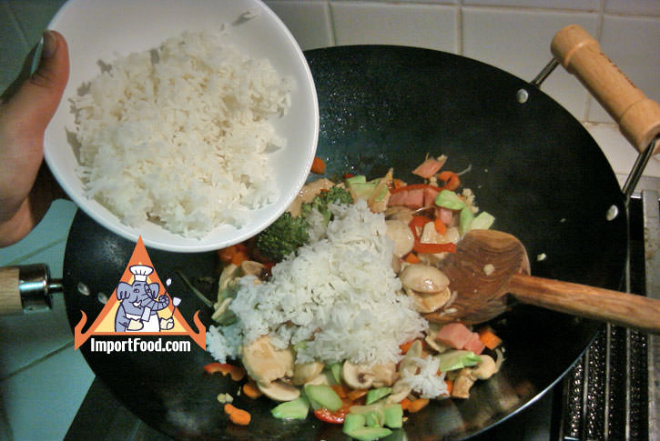 Add jasmine rice