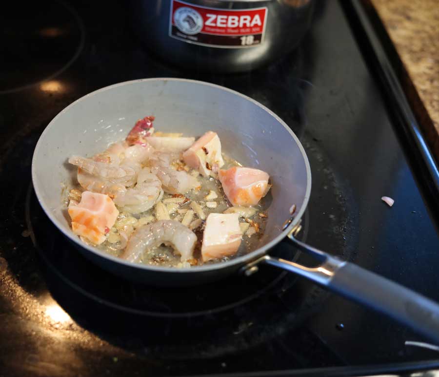 Add Seafood