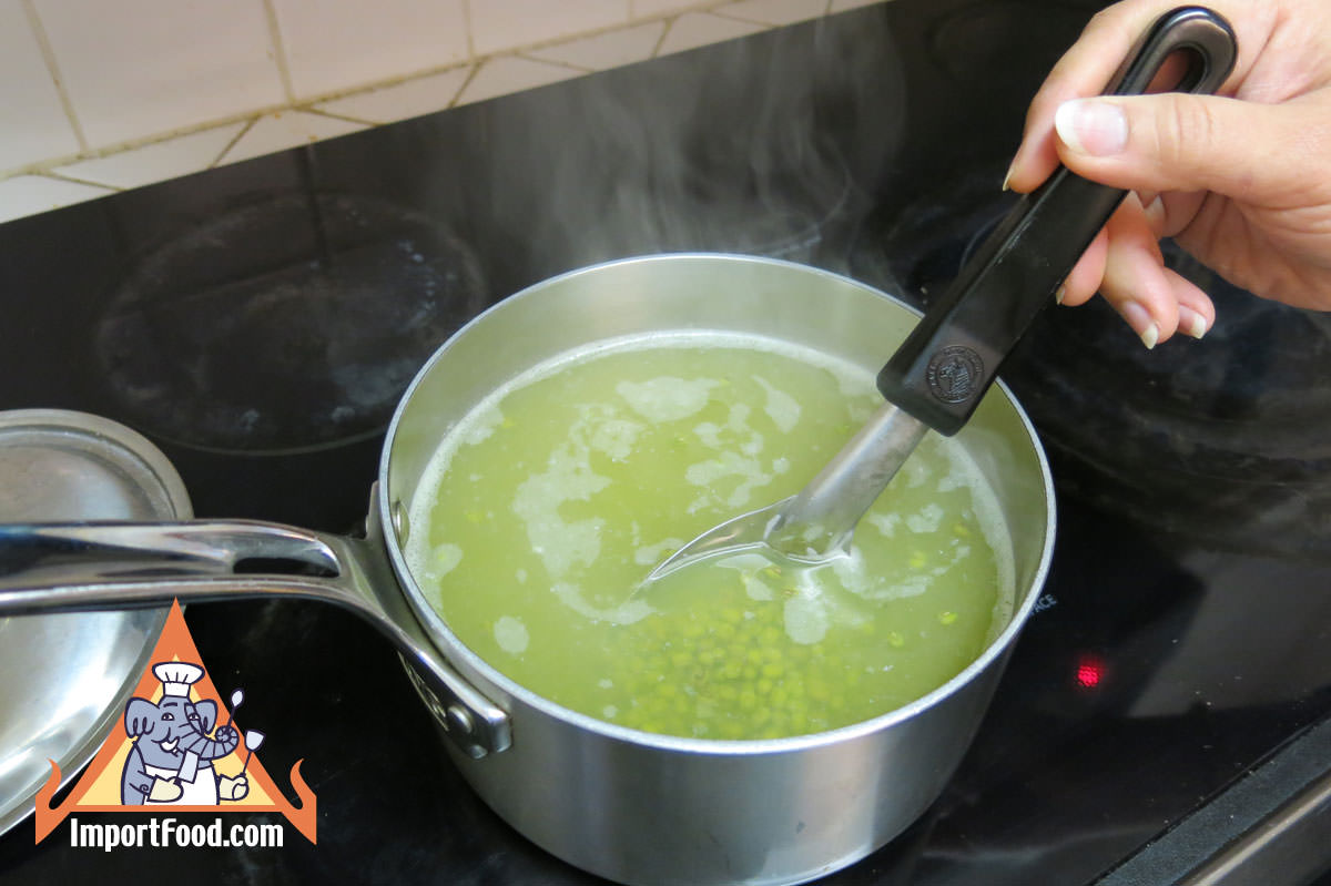 Add sugar stir
