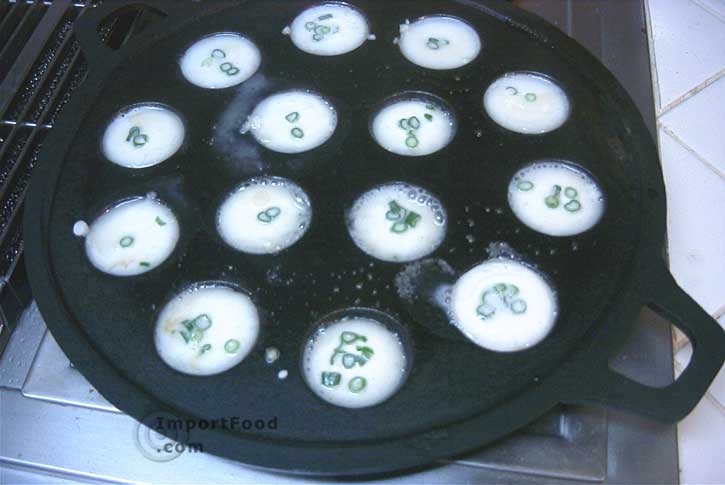 Add the topping and cook