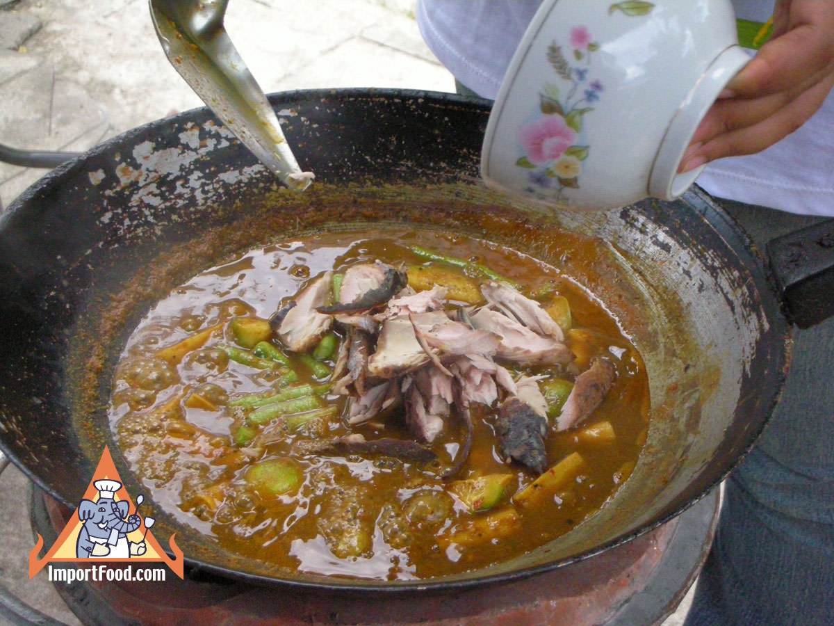 Add your dried fish at the end