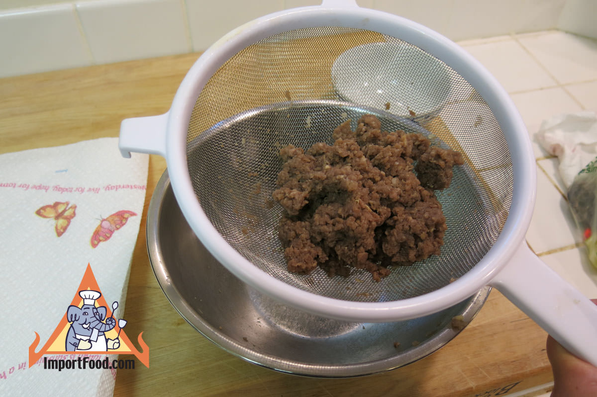 After marinating in lime and kneading