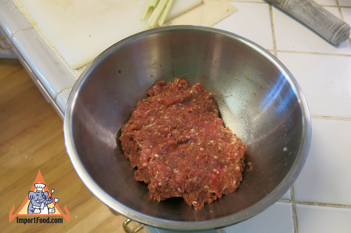 Beef pork mixture