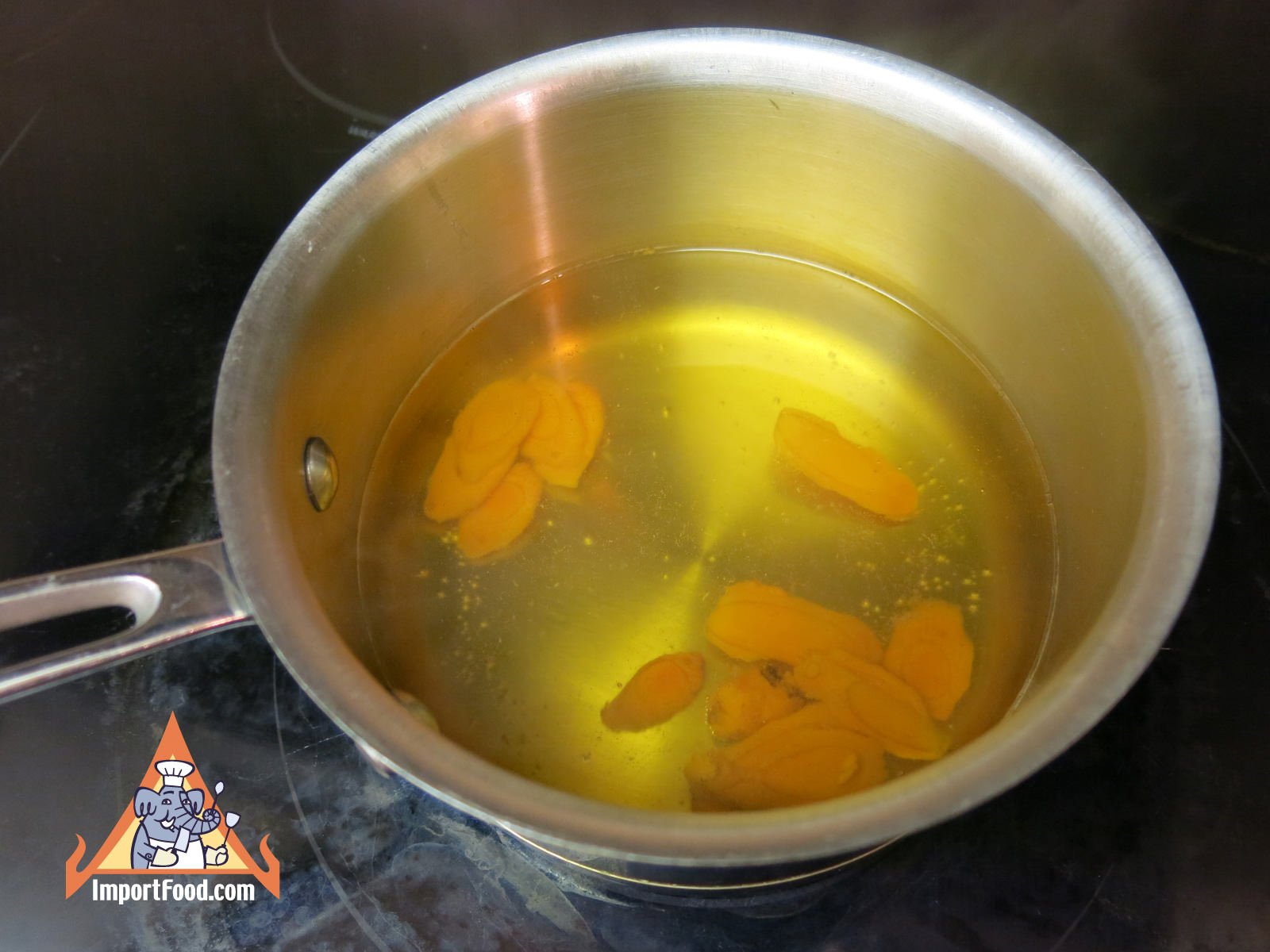 Boil and steep overnight