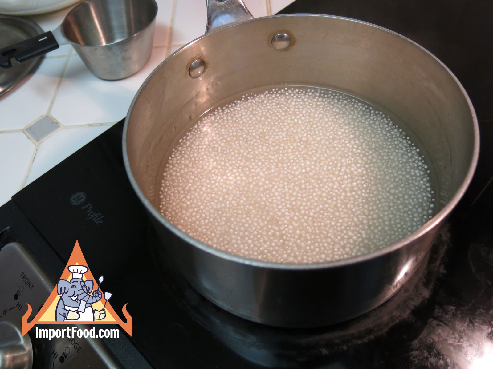 Don't overcook the tapioca
