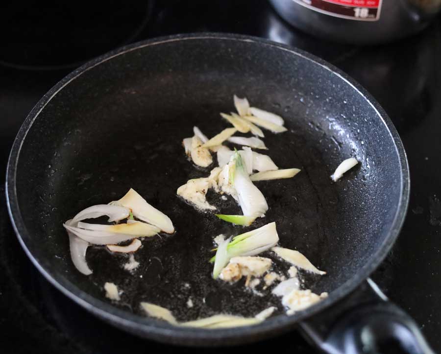 Fry Onion Garlic