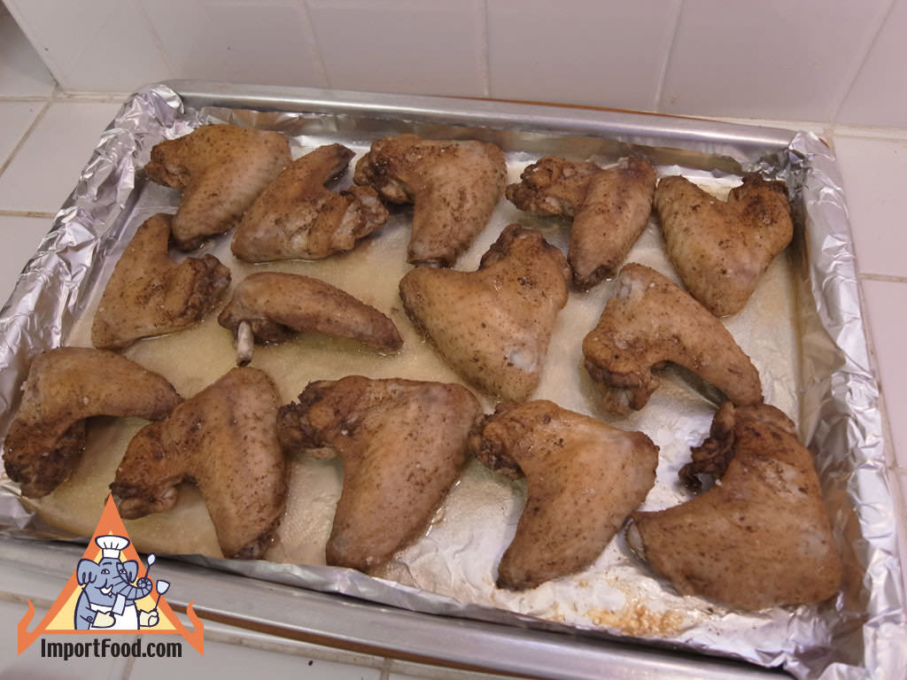 Roasted on a baking sheet