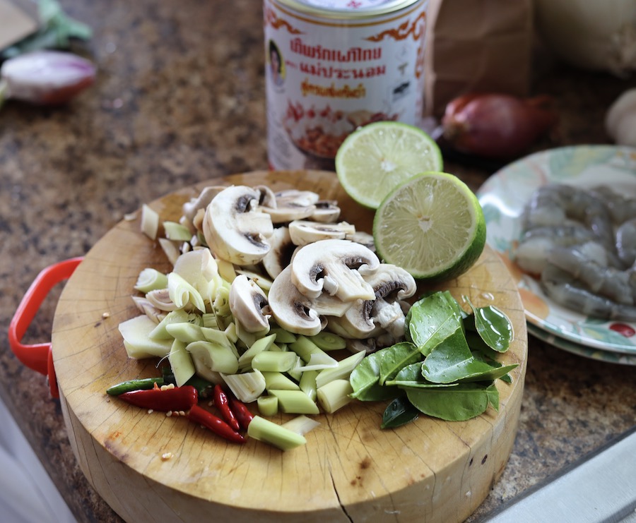 Tom Yum Ingredients