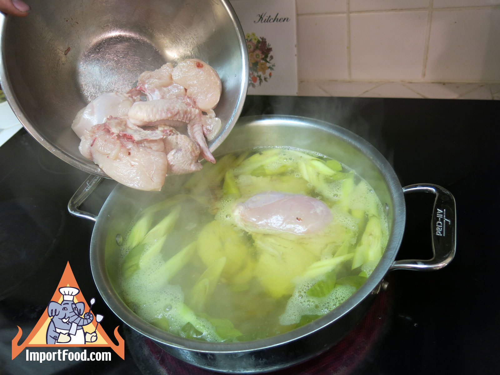 Add chicken
