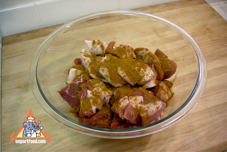Add curry powder