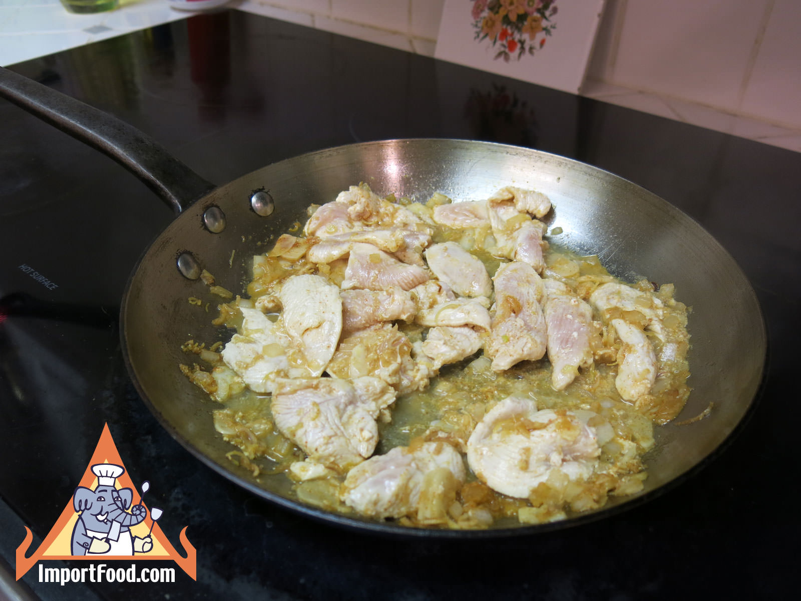 Add more ingredients and cook