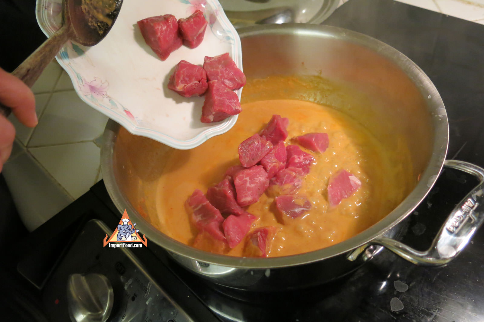 Adding the beef