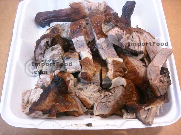 Cooked duck