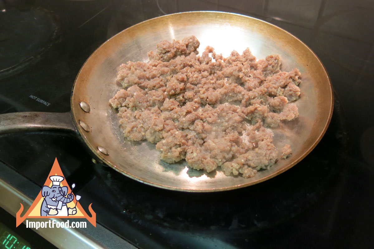 Fry in skillet over low heat for a few minutes