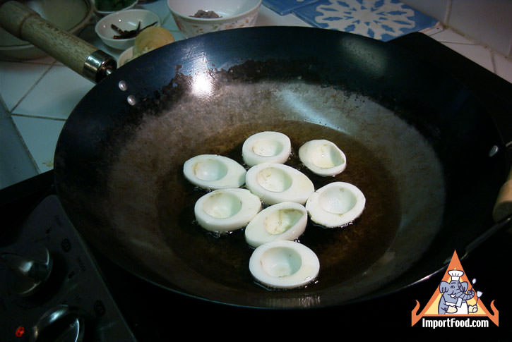 Frying whites