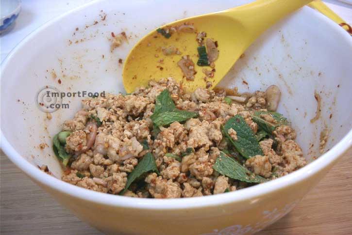 Mix ingredients