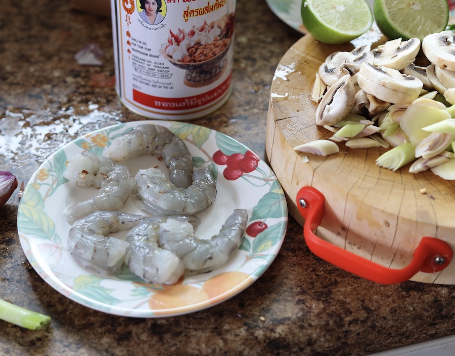 Tom Yum Shrimp