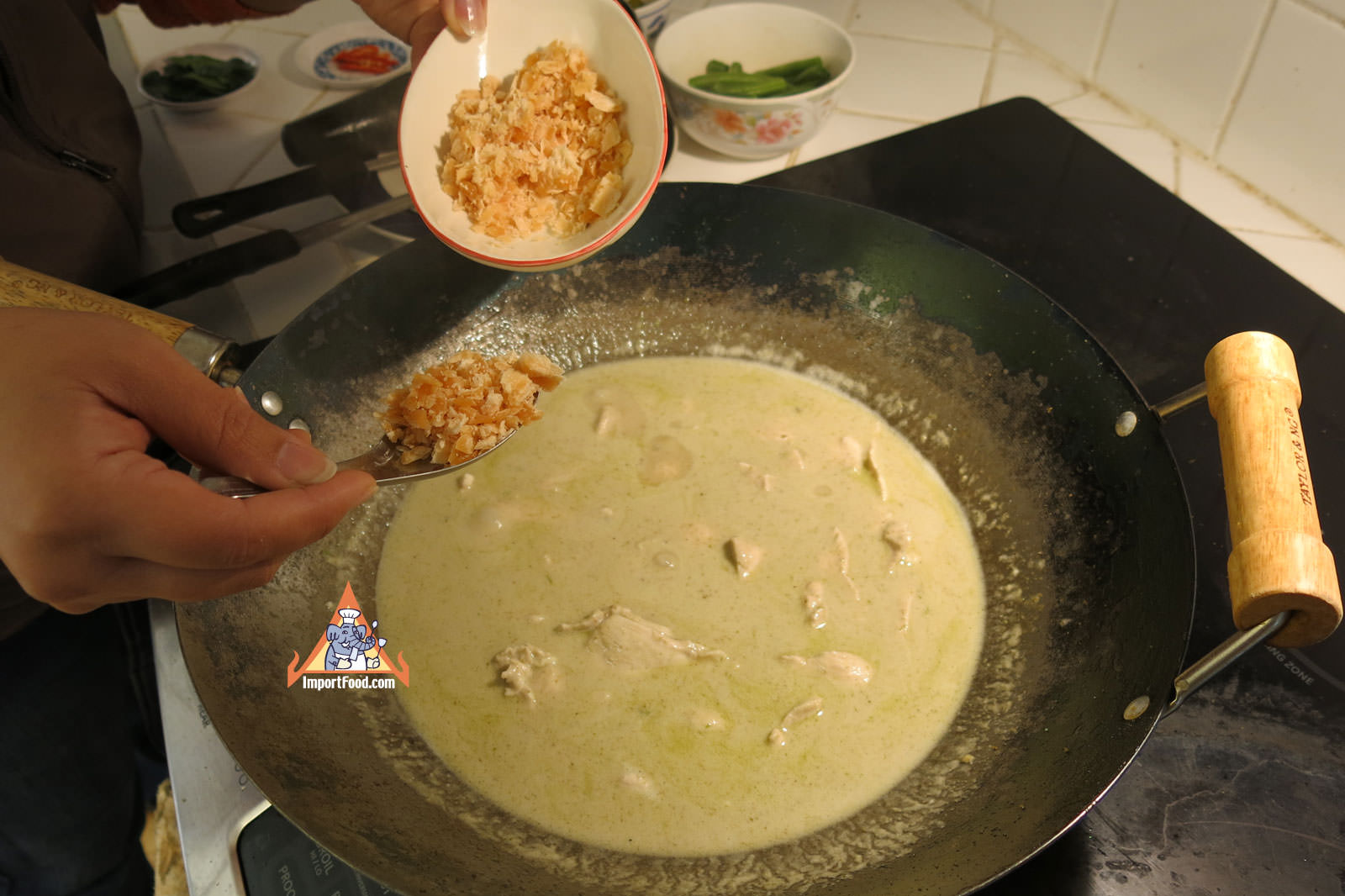 Add palm sugar