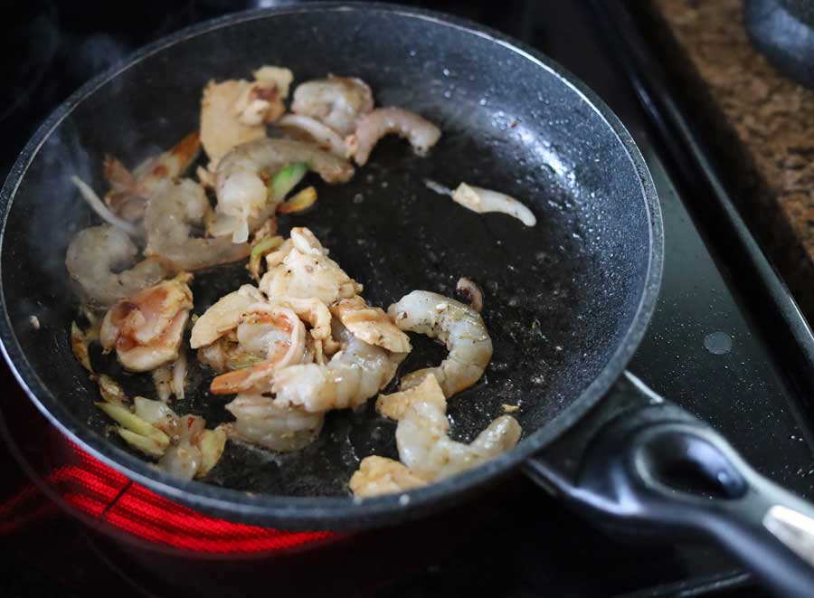 Add Prawns