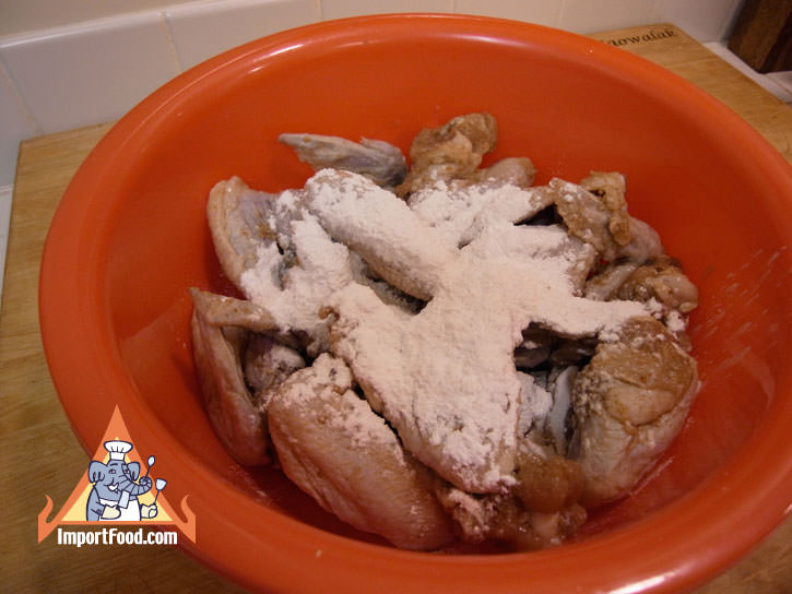 Add rice flour