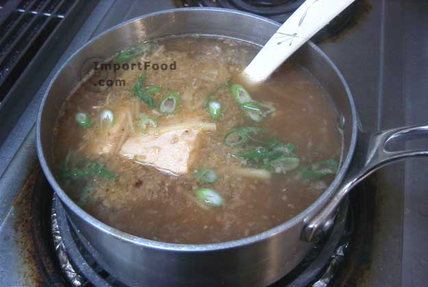 Cook the soup